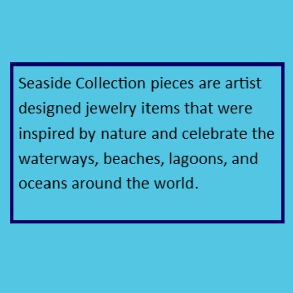 Blue Striped Botswana Agate & Topaz Earrings - Picture 3 of 5